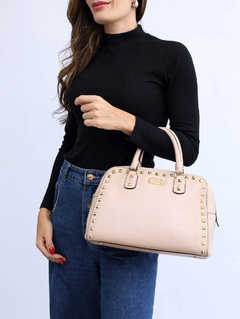Michael Kors Sandrine Stud Satchel