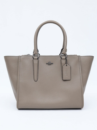 Bolsa Coach Shopping Tote Cinza