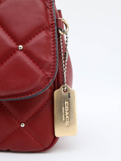 Bolsa Coach Matelassê Flap Crossbody - comprar online