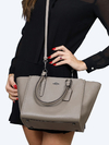 Bolsa Coach Shopping Tote Cinza - comprar online