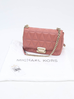 Bolsa Michael Kors Sloan Matelassê Rosa na internet
