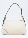 Clutch Gucci Horsebit Leather White - Paris Brechó