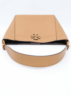 Tory Burch Mcgraw Hobo Média Caramelo - loja online