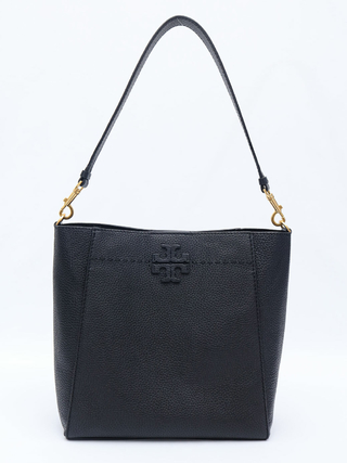 Tory Burch Mcgraw Hobo Média Preta