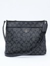 Bolsa Coach Canvas File Crossbody