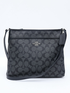 Bolsa Coach Canvas File Crossbody