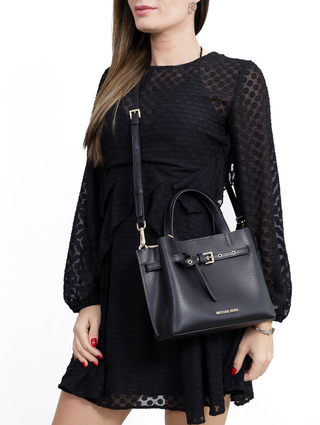Bolsa Michael Kors Emilia Preta