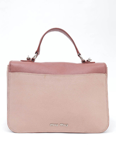 Bolsa Miu Miu Madras Bicolore Orchidea+Ant - Paris Brechó