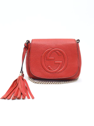 Bolsa Gucci Soho Vermelha