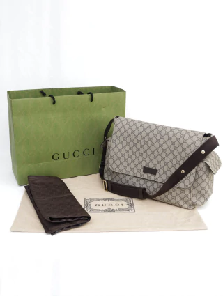 Bolsa Gucci GG Plus Diaper Monograma - comprar online