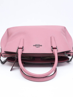 Bolsa Coach Sage Carryall Rosa - Paris Brechó