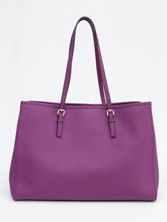 Bolsa Michael Kors Tote Shopping Roxa - loja online