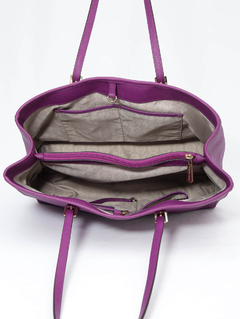 Bolsa Michael Kors Tote Shopping Roxa na internet