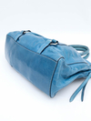 Bolsa Miu Miu Vitello Shine Oceano - loja online