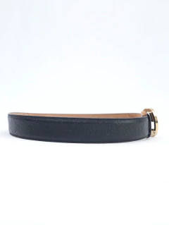 Cinto Gucci Interlocking GG Preto - loja online