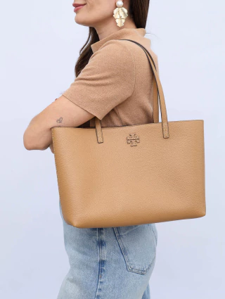 Bolsa Tory Burch McGraw Tote Caramelo - comprar online
