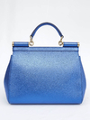 Bolsa D&G Sicily Azul Metalica - Paris Brechó