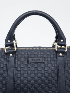 Bolsa Gucci Guccissima Joy Boston Azul - Paris Brechó