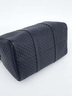 Bolsa Gucci Guccissima Joy Boston Azul