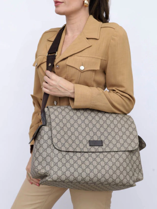 Bolsa Gucci GG Plus Diaper Monograma