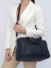 Bolsa Gucci Guccissima Joy Boston Azul
