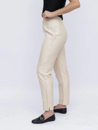 Calça de Linho Salvatore Ferragamo