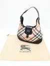Burberry Nova Check Canvas Brook Hobo - Paris Brechó