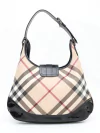 Burberry Nova Check Canvas Brook Hobo - Paris Brechó