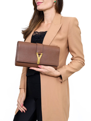 Clutch Yves Saint Laurent Ligne Y - comprar online