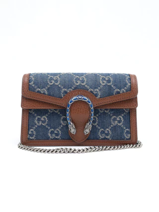 Bolsa Gucci Dionysus Super Mini Denim