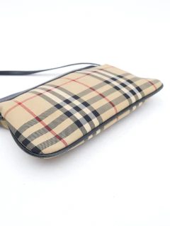Bolsa Transversal Burberry Peyton Horseferry Check