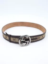 Cinto Gucci GG Interlocking Jacquard - Paris Brechó