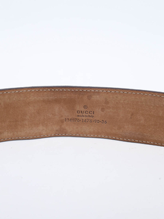 Cinto Gucci GG Interlocking Jacquard na internet