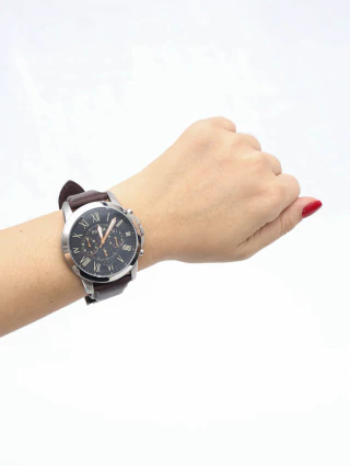 Relógio Fossil Masculino Analógico Grant FS4813/0PN - comprar online