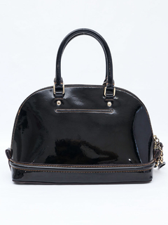 Bolsa Coach Mini Sierra Verniz Preta - comprar online