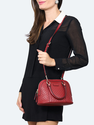 Gucci Micro Guccissima Mini Dome Crossbody - comprar online