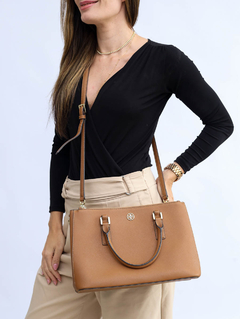 Bolsa Tory Burch Robinson Caramelo