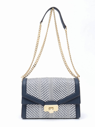Bolsa Kinsley Blue Navy White - comprar online