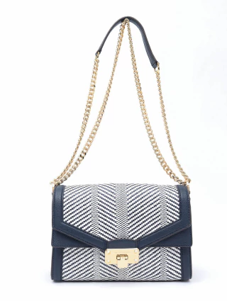 Bolsa Kinsley Blue Navy White - comprar online