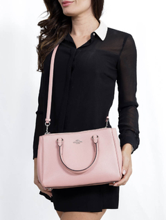 Bolsa Coach Pink Carryall Satchel - comprar online