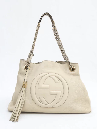 Bolsa Gucci Soho Chain Branca - comprar online