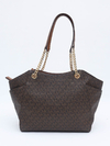 Bolsa Michael Kors Jet Set Logo Monograma - Paris Brechó