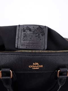 Bolsa Coach Bauleto Black - Paris Brechó