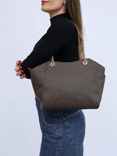 Bolsa Michael Kors Jet Set Logo Monograma - comprar online