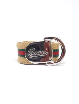 Cinto Gucci Web Strap