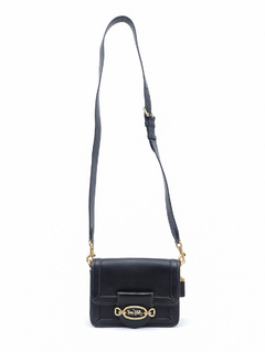 Bolsa Coach Black Leather Crossbody - comprar online