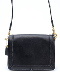 Bolsa Coach Black Leather Crossbody - loja online