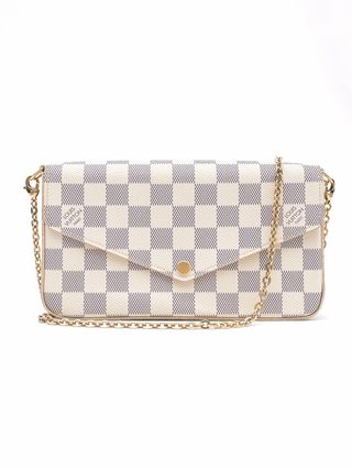 Bolsa Louis Vuitton Felicie Damier Azur