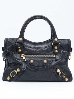 Bolsa Balenciaga Giant 12 Gold Mini City - Paris Brechó