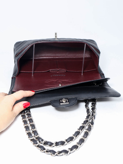 Chanel Chevron Lambskin Classic Medium Double na internet